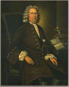 Joseph Badger Portrait of Cornelius Waldo oil